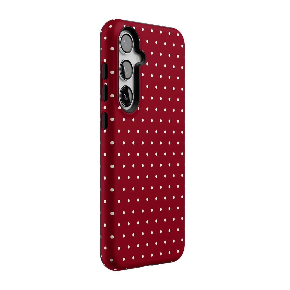 On the Dot | Maroon Polka Dot Case