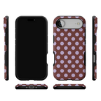 Spotted in SoHo | Burgundy Polka Dot Case