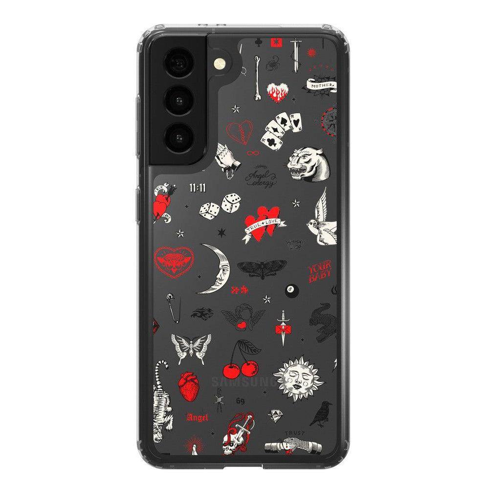 Not a Phase | Clear Flash Tattoo Case