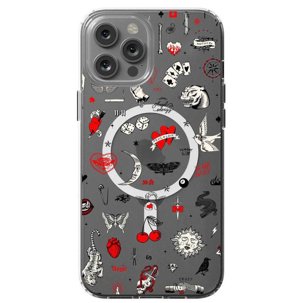 Not a Phase | Clear Flash Tattoo Case