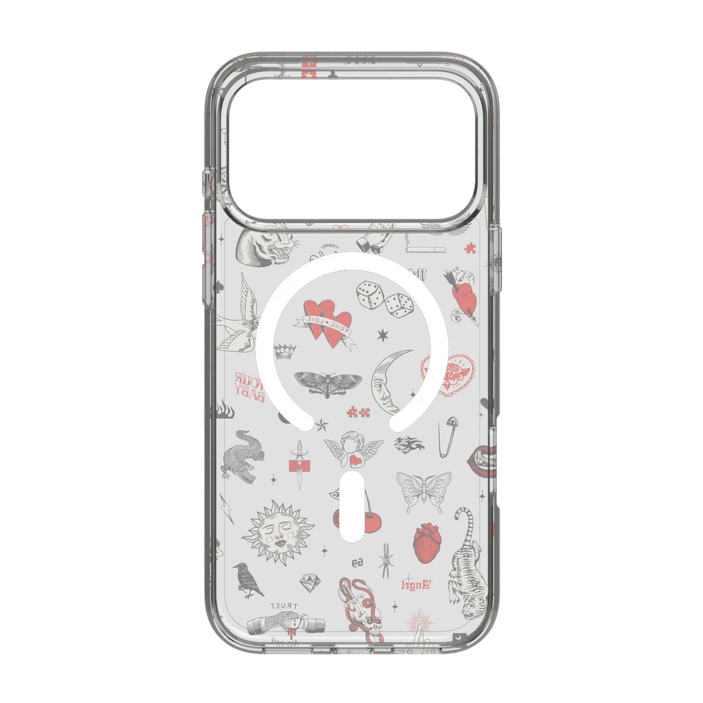 Not a Phase | Clear Flash Tattoo Case