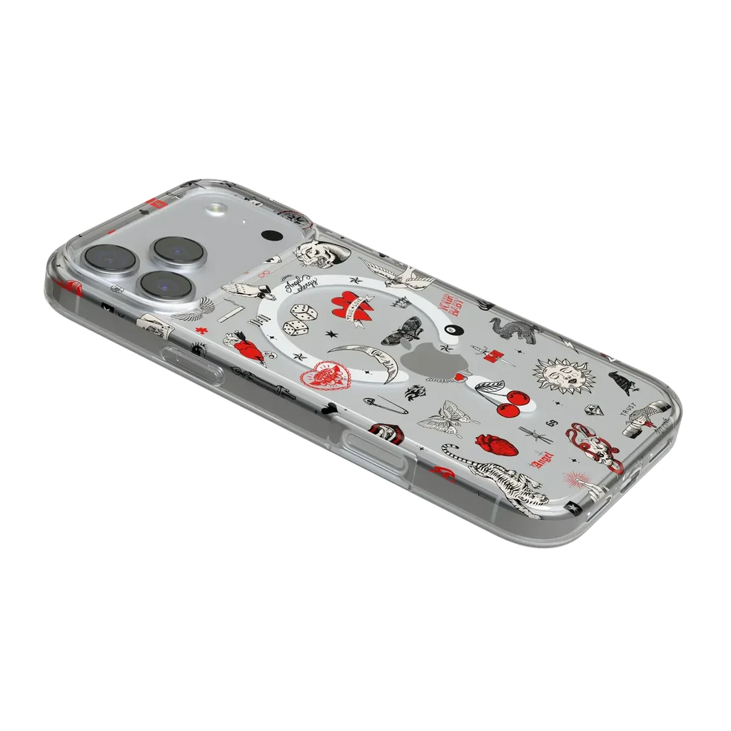 Not a Phase | Clear Flash Tattoo Case