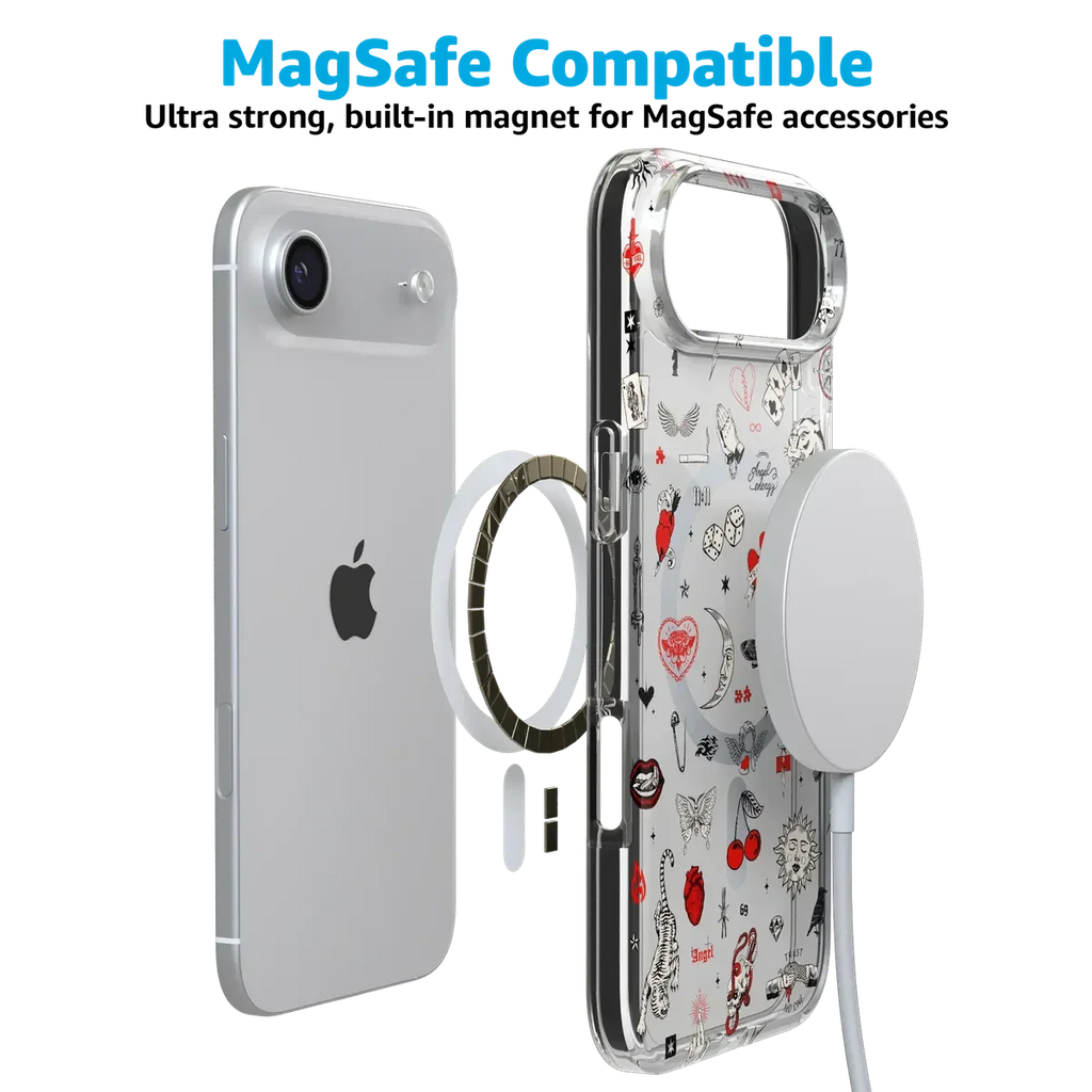 Not a Phase | Clear Flash Tattoo Case