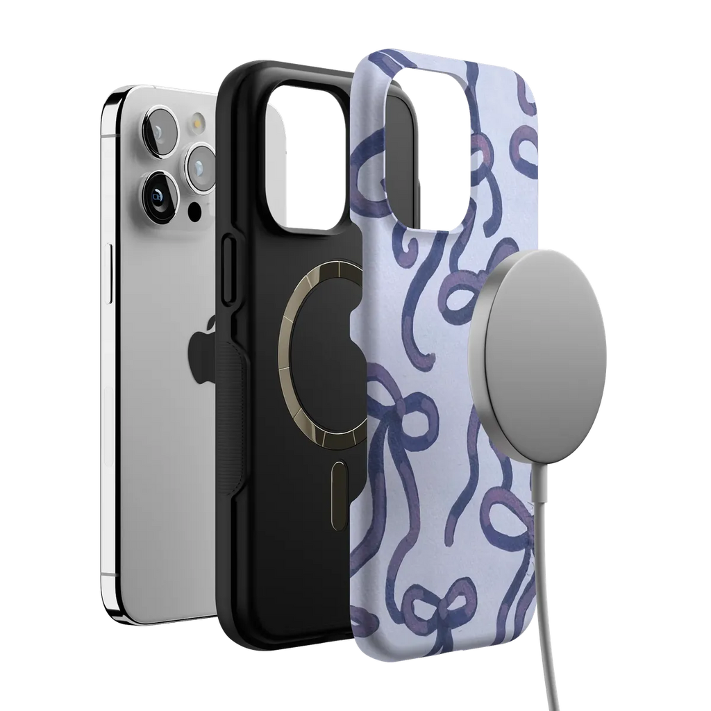 Love Me Knot | Blue Bow Case