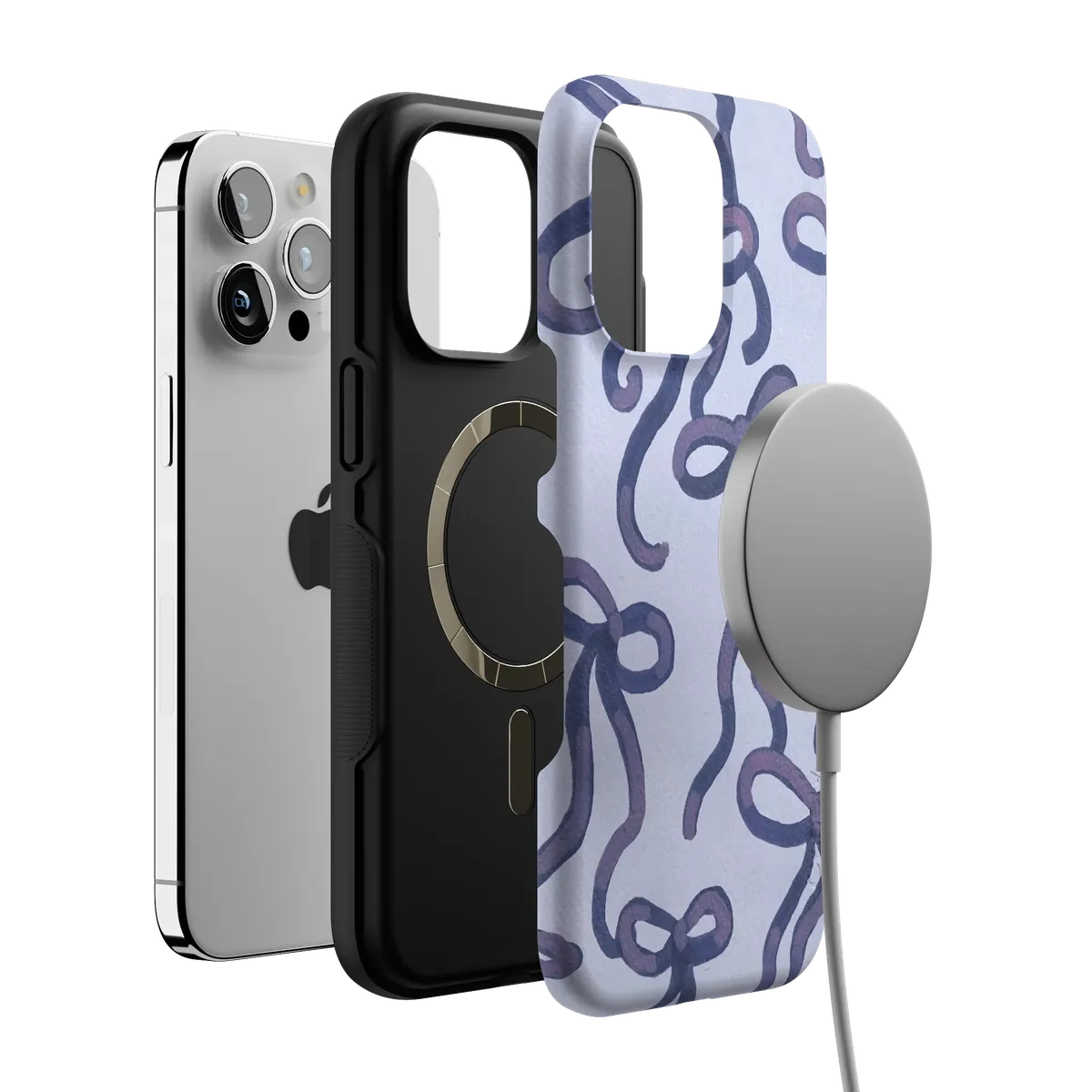 Love Me Knot | Blue Bow Case