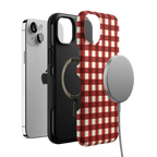 Checked Twice | Red Plaid Case
