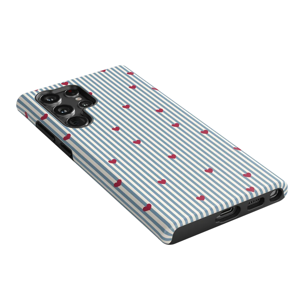 Love Lines | Blue Stripes Case