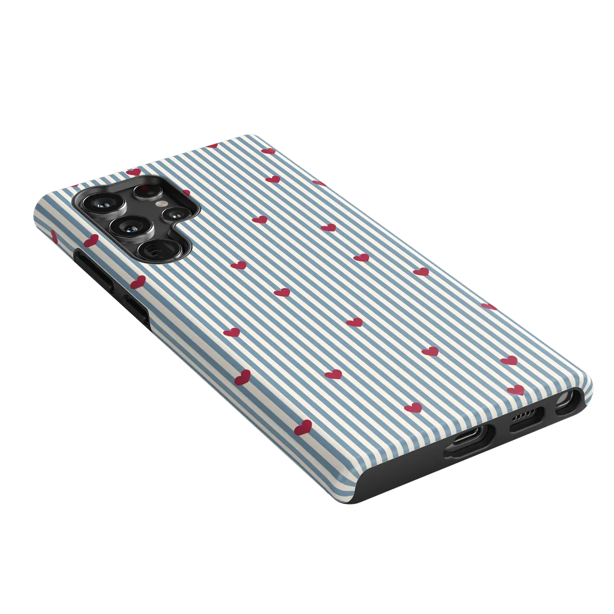 Love Lines | Blue Stripes Case