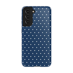 On the Dot | Navy Polka Dot Case