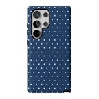 On the Dot | Navy Polka Dot Case