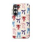 American Girlie | Red White & Blue Bows Case