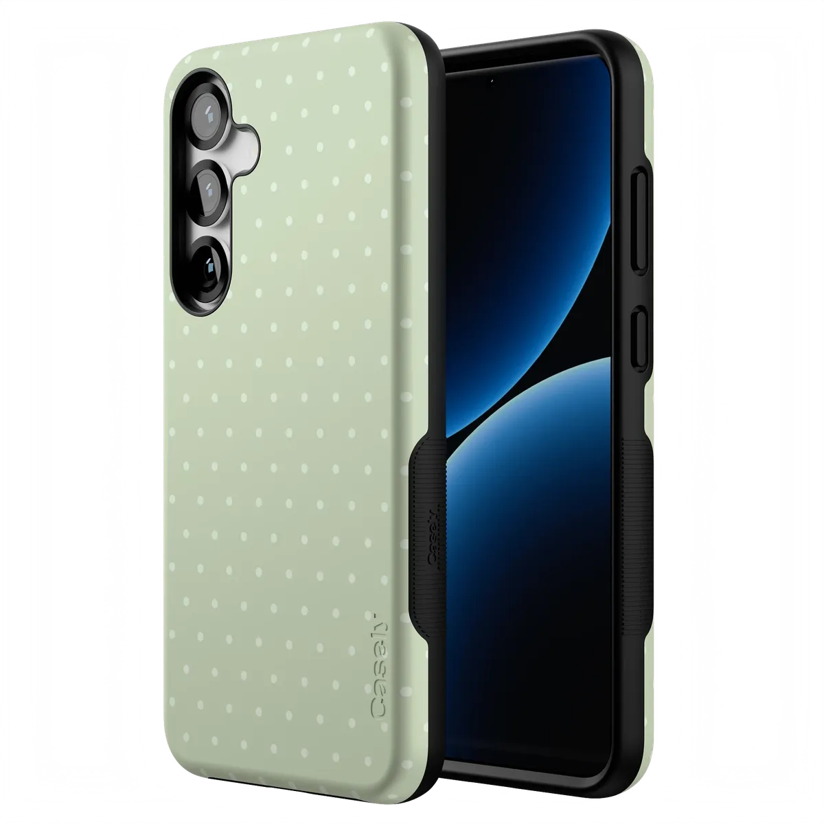 On the Dot | Green Polka Dot Case