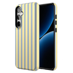 Coastline Stripes | Blue & Yellow Case