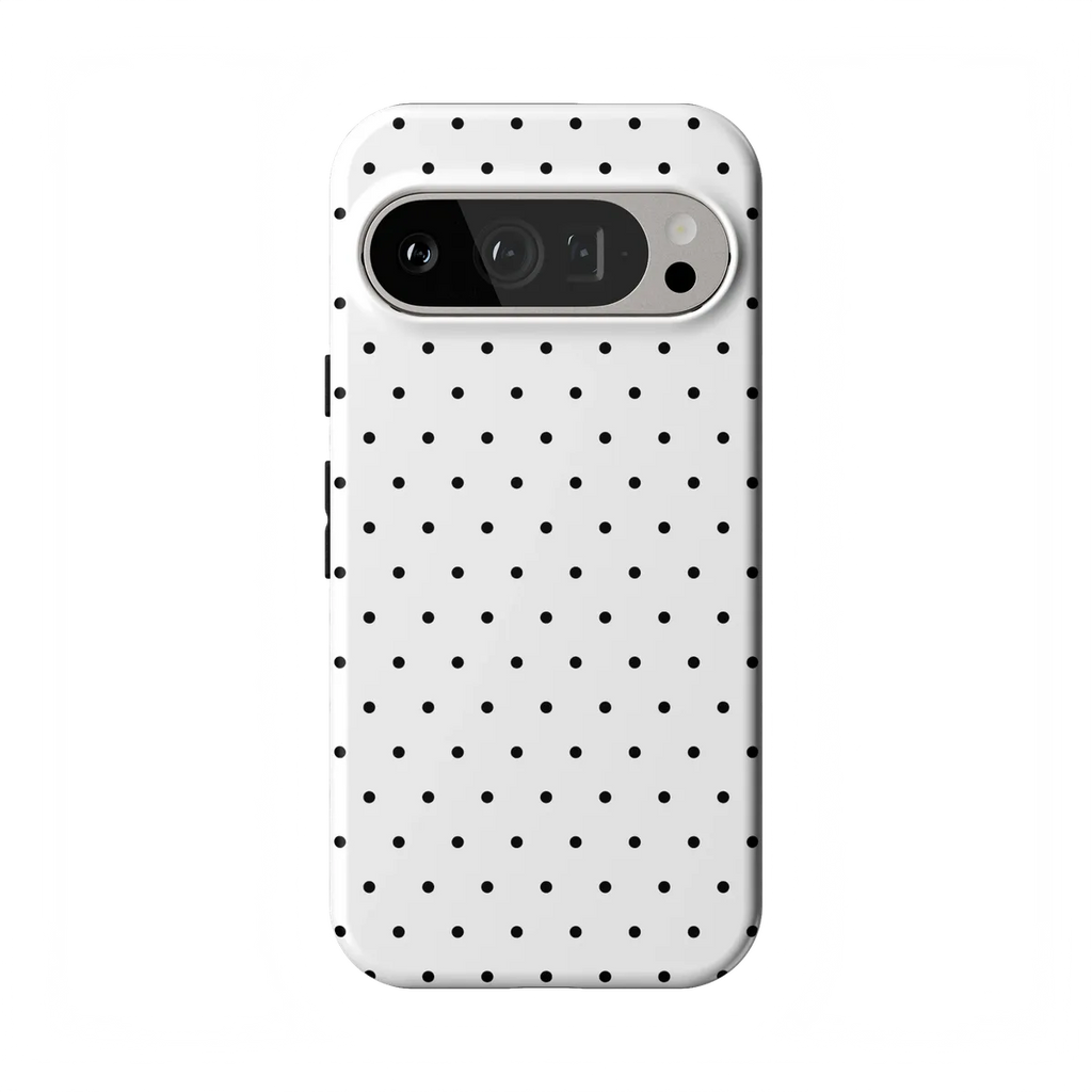 On the Dot | Black Polka Dot Case