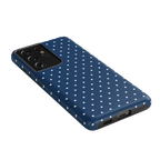 On the Dot | Navy Polka Dot Case