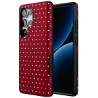 On the Dot | Maroon Polka Dot Case