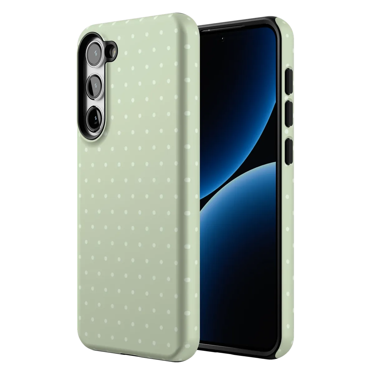 On the Dot | Green Polka Dot Case