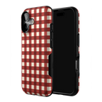 Checked Twice | Red Plaid Case