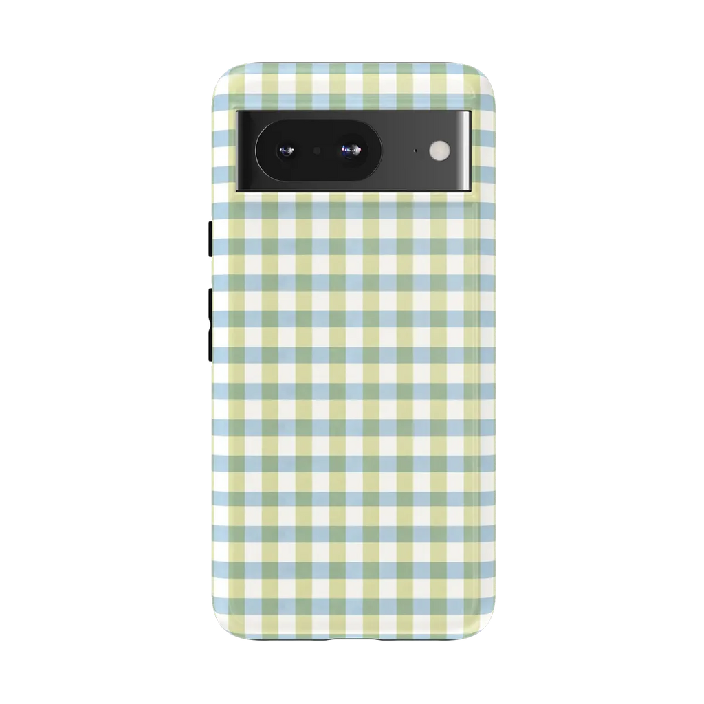 Pastel Picnic | Blue & Green Gingham Case