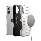 On the Dot | Black Polka Dot Case
