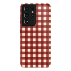 Checked Twice | Red Plaid Case