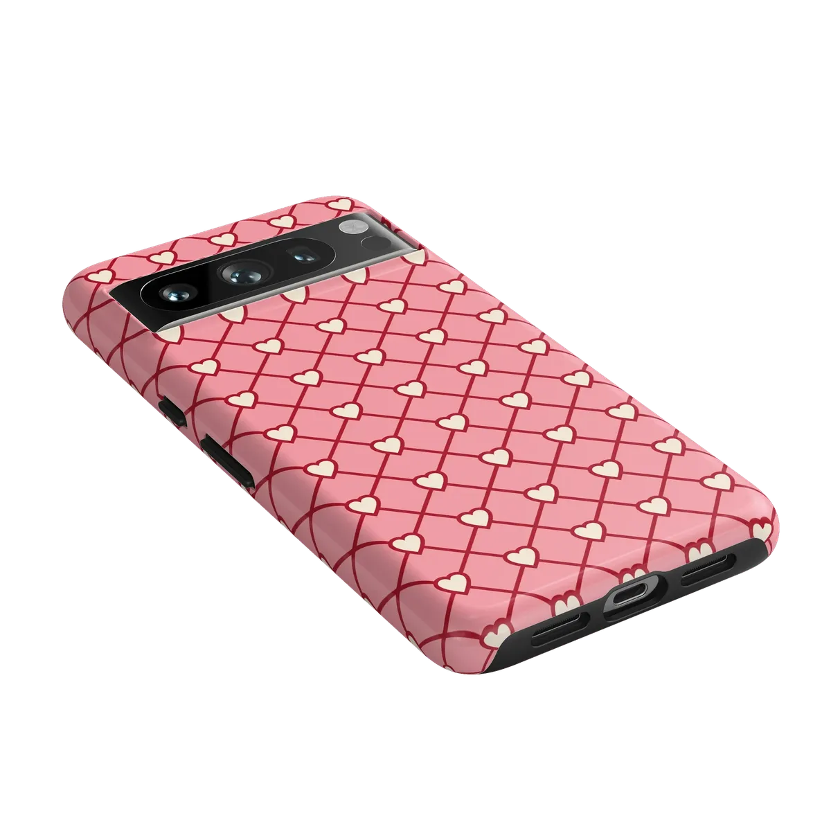 Love Locks | Pink Hearts Case