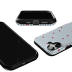 Love Lines | Blue Stripes Case