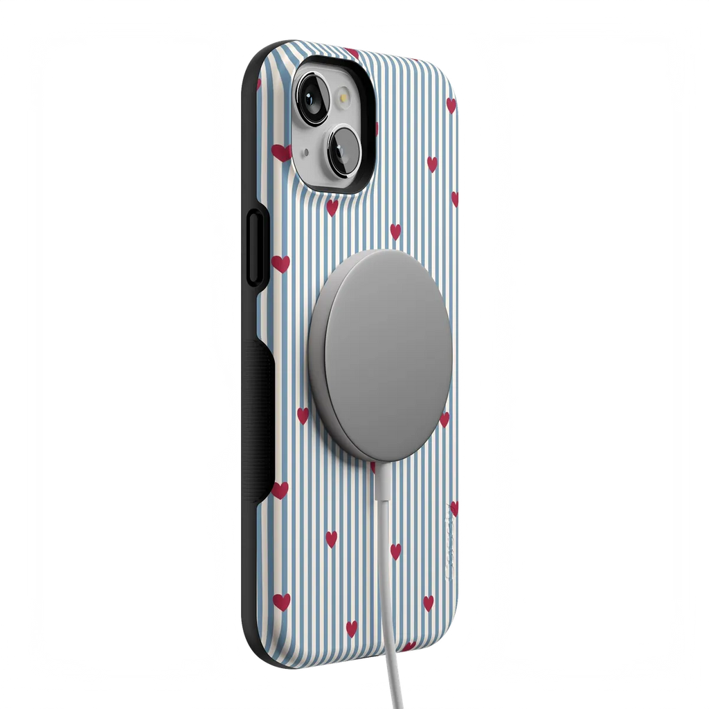 Love Lines | Blue Stripes Case