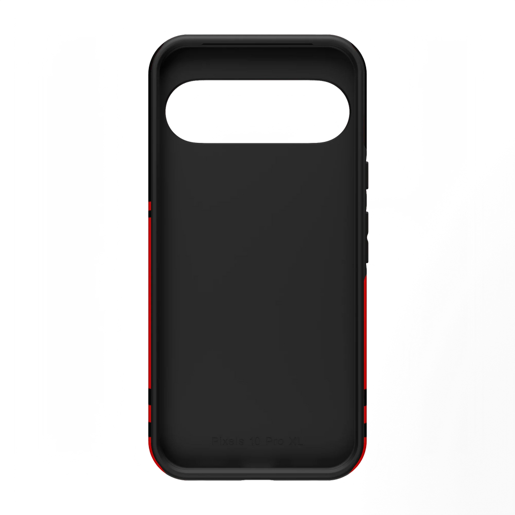 Storm Warning | Black & Red Stripes Case