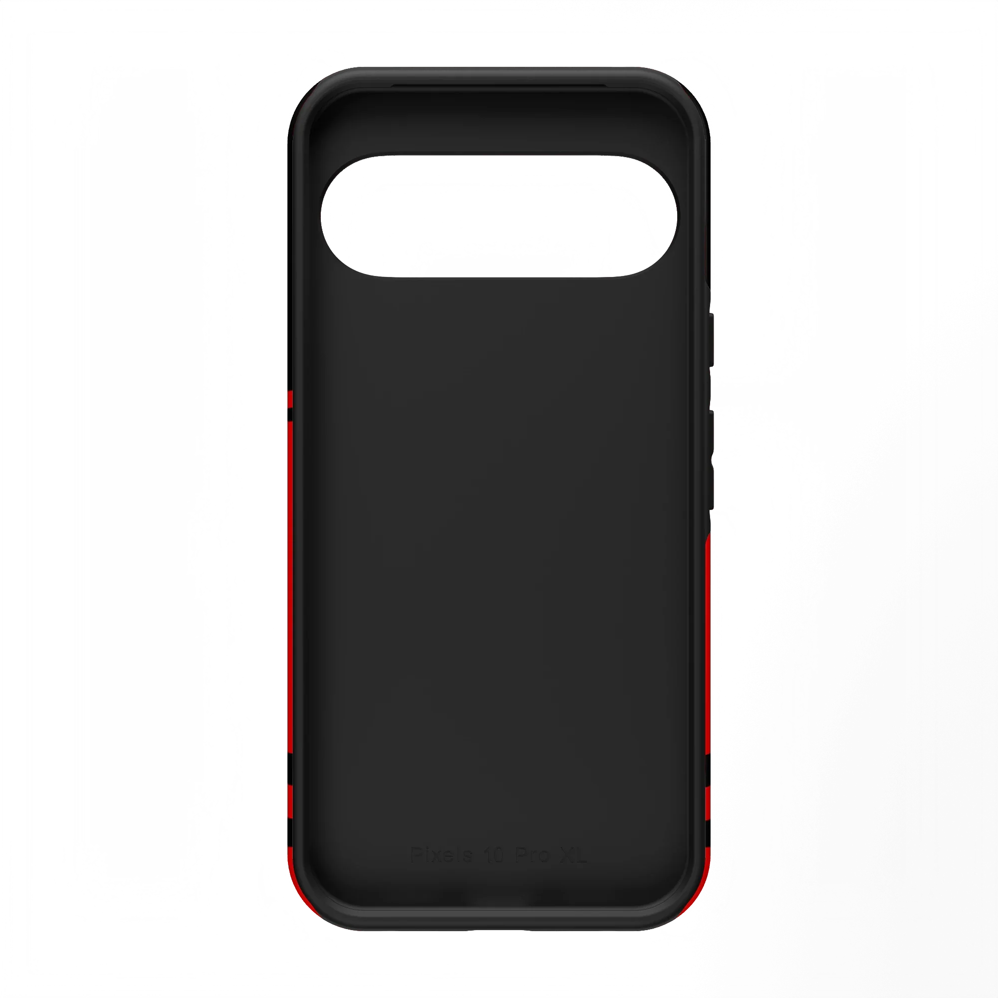 Storm Warning | Black & Red Stripes Case