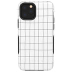 Off the Grid | White & Black Lined Case