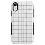 Off the Grid | White & Black Lined Case
