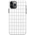 Off the Grid | White & Black Lined Case