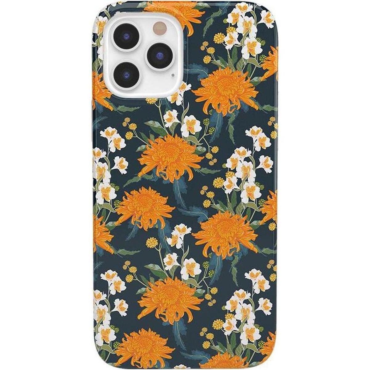 Off Tropic Floral | Exotic Orange Flower Case