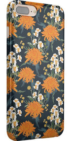 Off Tropic Floral | Exotic Orange Flower Case