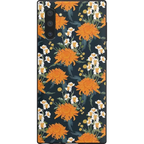 Off Tropic Floral | Exotic Orange Flower Samsung Case