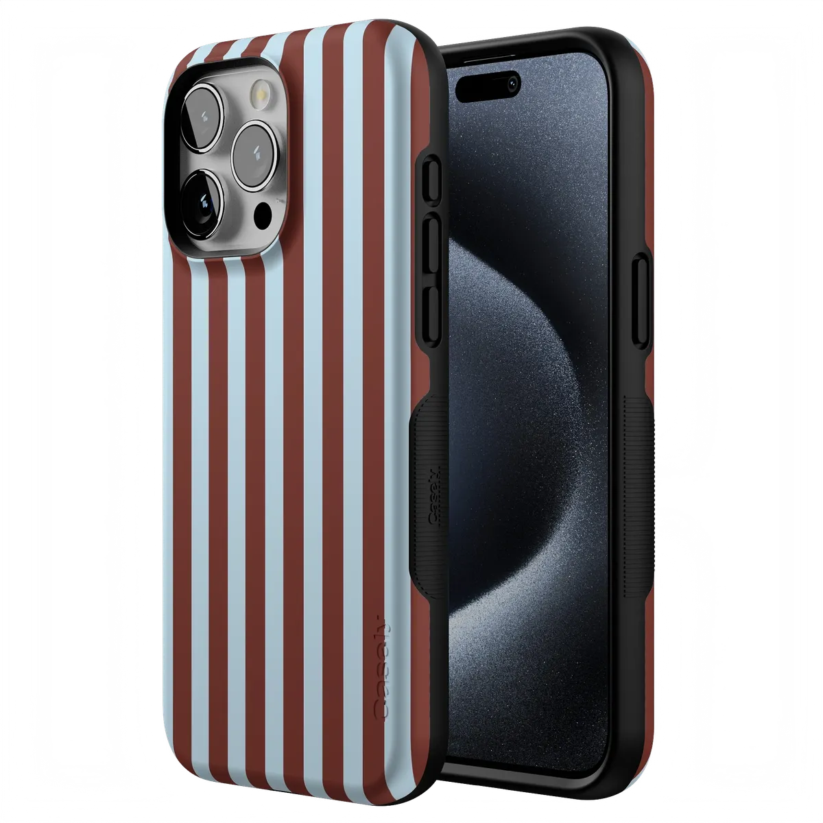 Sunday in Brooklyn | Blue Stripes Case