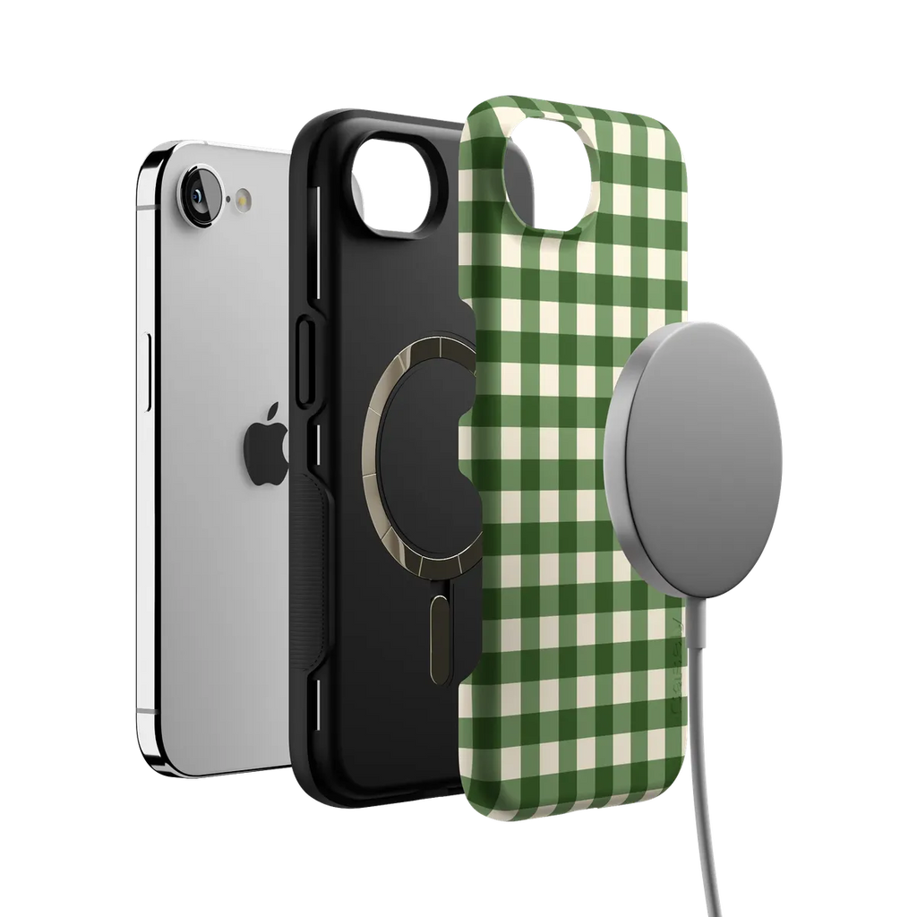 Checked Twice | Green Plaid Case