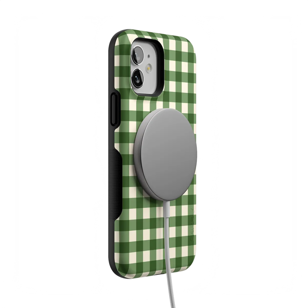 Checked Twice | Green Plaid Case