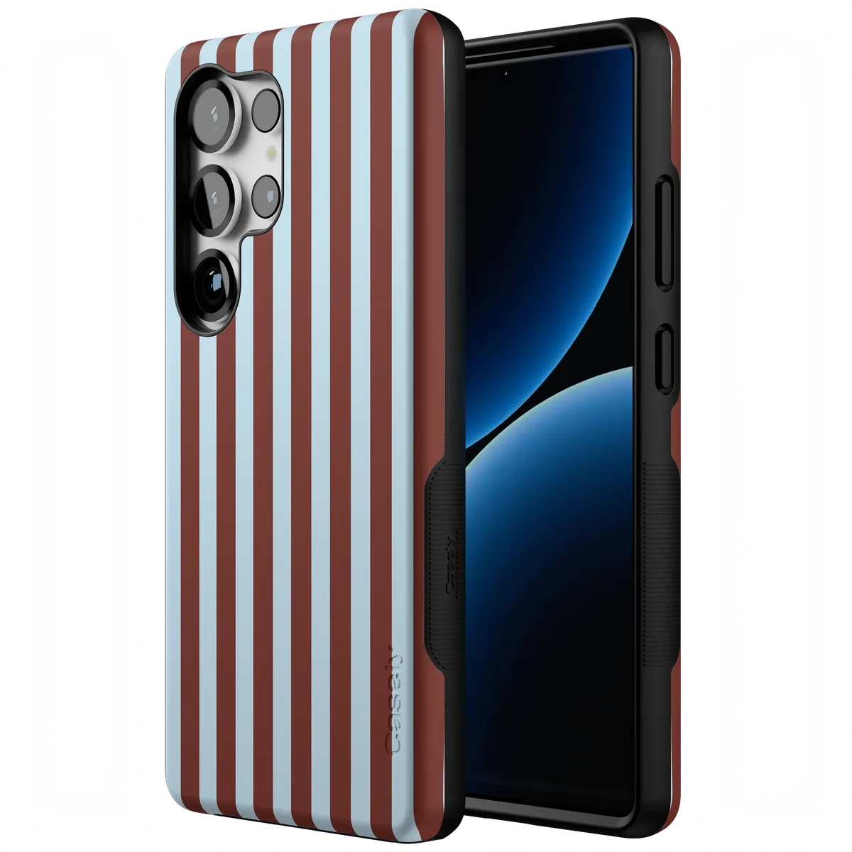 Sunday in Brooklyn | Blue Stripes Case