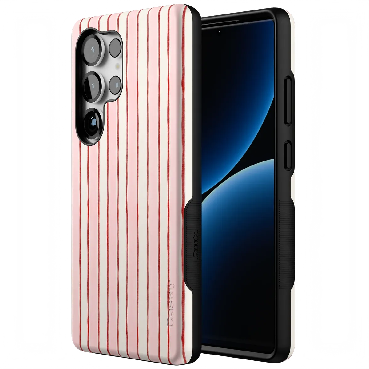 Pretty in Pastel | Blush Stripes Case