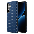 On the Dot | Navy Polka Dot Case