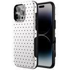 On the Dot | Black Polka Dot Case