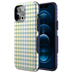 Pastel Picnic | Blue & Green Gingham Case