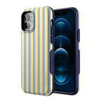 Coastline Stripes | Blue & Yellow Case