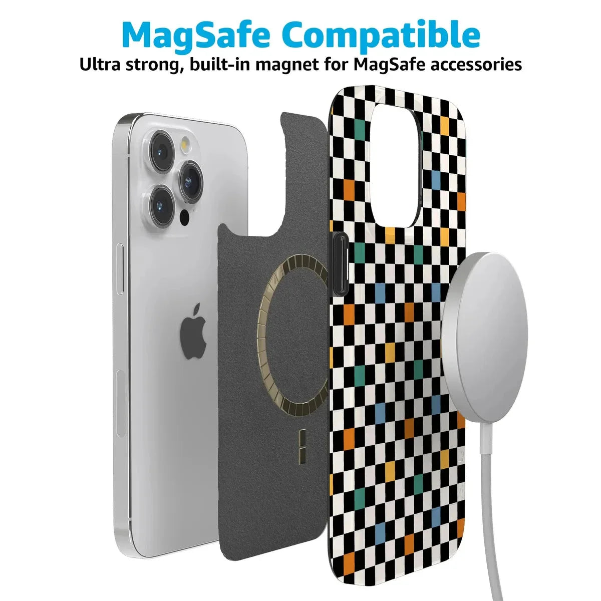 Old Skool | Retro Checkerboard Case