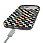 Old Skool | Retro Checkerboard Case