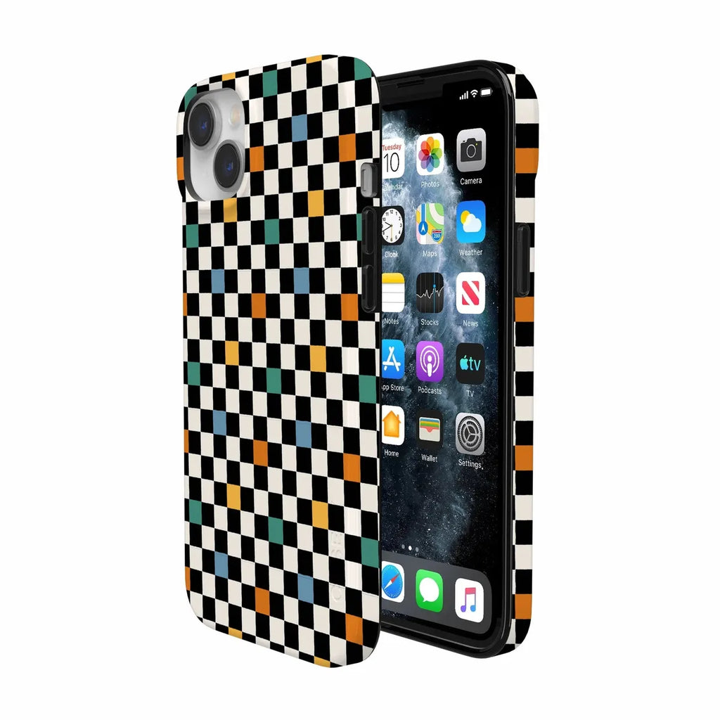 Old Skool | Retro Checkerboard Case
