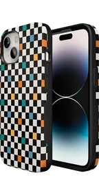 Old Skool | Retro Checkerboard Case