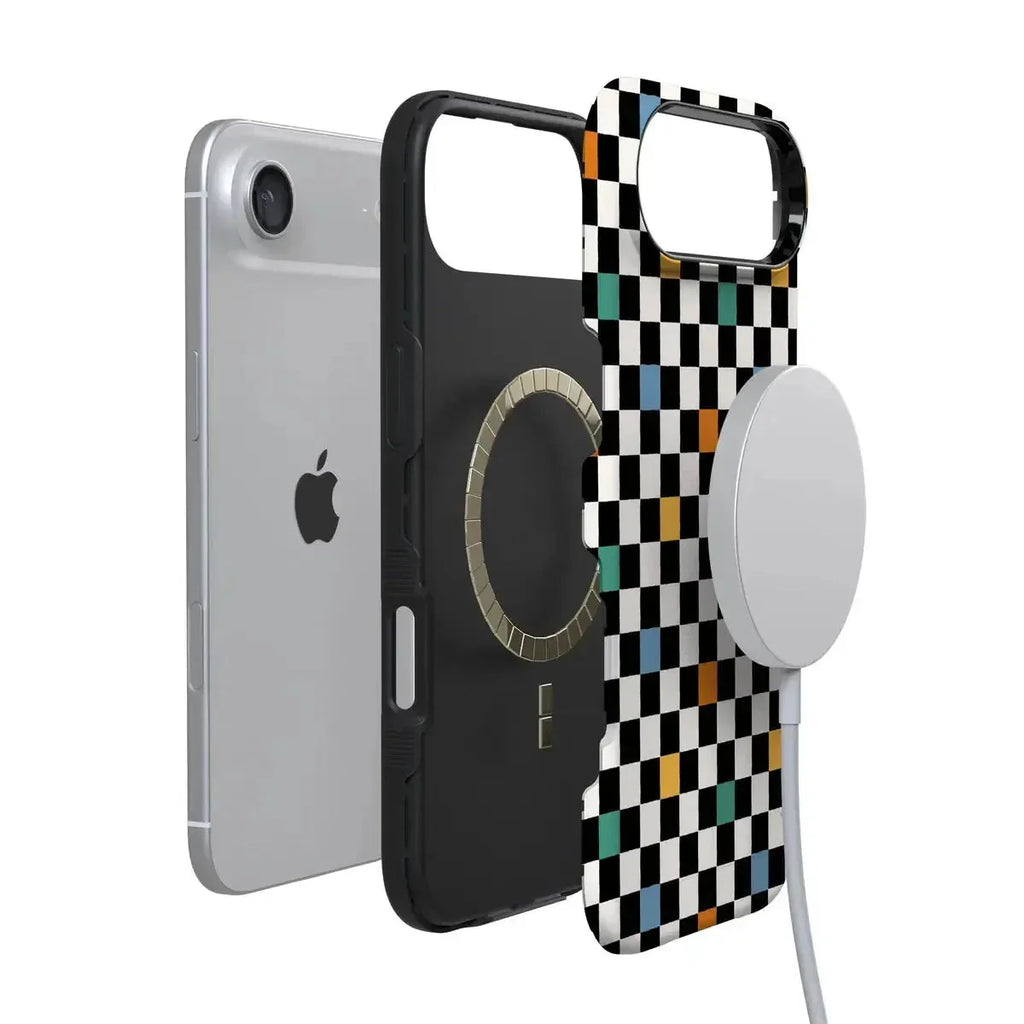 Old Skool | Retro Checkerboard Case